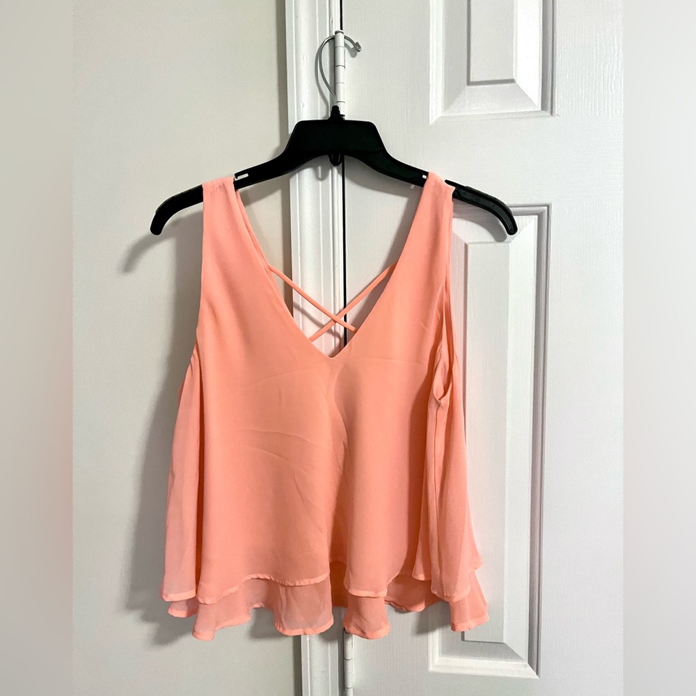 Flowy Pink Lush Tank